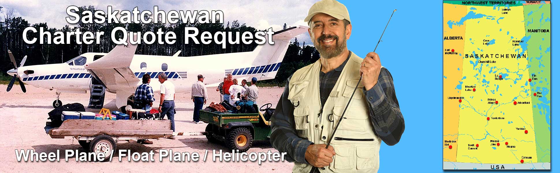 Saskatchewan Air charter Flights